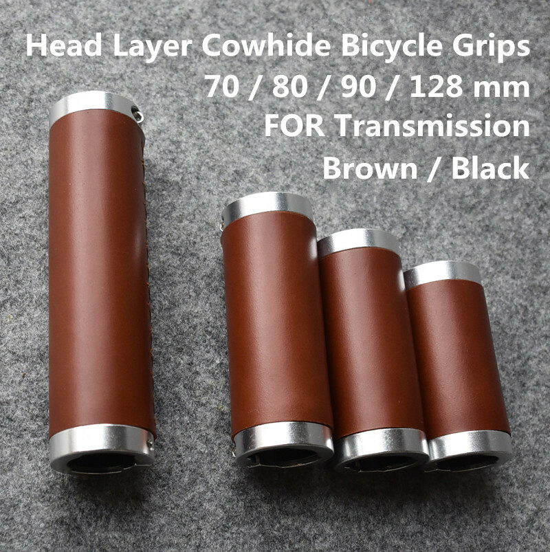leather bike handlebar grips